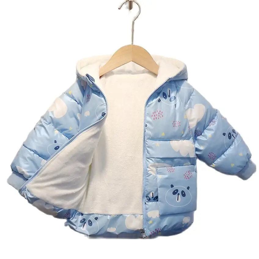 Baby boys girls winter warm coat infant cartoon design cotton padded fleece lining thicken windbreaker toddler clothes kids tops
Baby boys girls winter warm coat infant cartoon design cotton padded fleece lining thicken windbreaker toddler clothes kids tops
