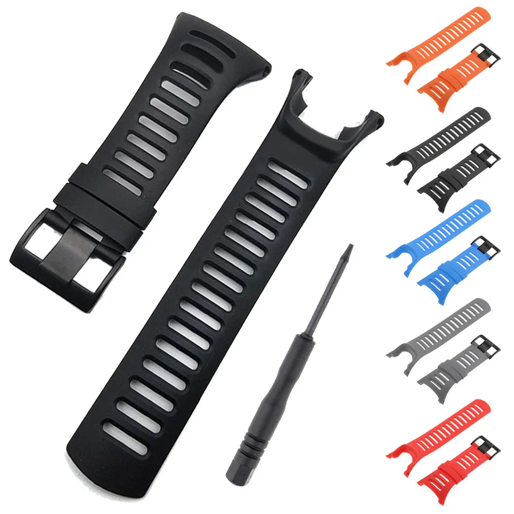 Rubber Watch Band Strap for Suunto Ambit Series 1 2 3 Watchband for Suunto Ambit 1 2 2S 2R 3P 3S 3R Sports Bracelet Straps
Rubber Watch Band Strap for Suunto Ambit Series 1 2 3 Watchband for Suunto Ambit 1 2 2S 2R 3P 3S 3R Sports Bracelet Straps