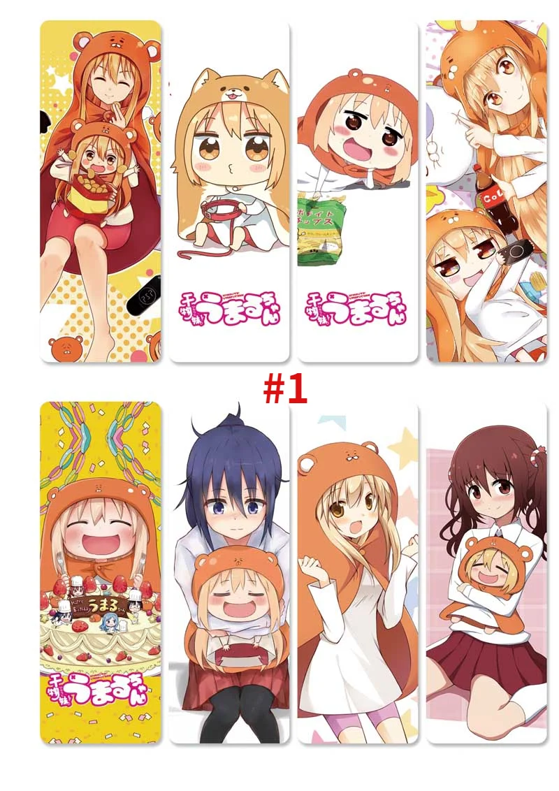 8pcs/set Anime Himouto! Umaru-chan Digital Colorful Printing PVC Bookmarks of Doma Umaru Nanan Ebina
8pcs/set Anime Himouto! Umaru-chan Digital Colorful Printing PVC Bookmarks of Doma Umaru Nanan Ebina