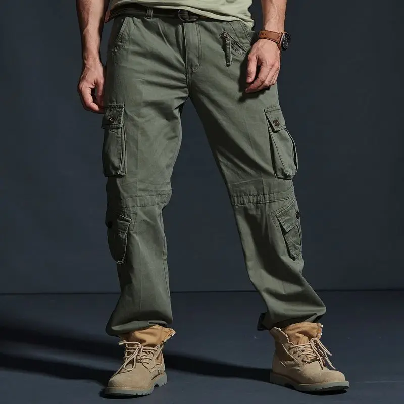 2021 New Men Cargo Pants Military Tactical training pants Multi-Pocket Camouflage Cotton Big Man Trousers Size 28--40
2021 New Men Cargo Pants Military Tactical training pants Multi-Pocket Camouflage Cotton Big Man Trousers Size 28--40