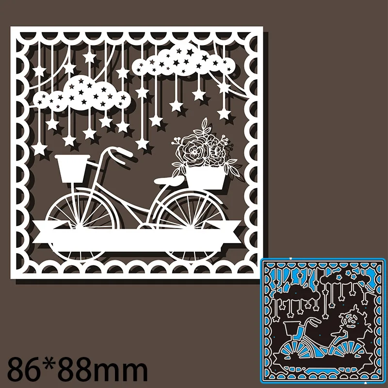 Craft Metal Cutting Dies Cut Die Mold Bicycle Decoration Scrapbook Paper Craft Blade Punch Stencils Dies
Craft Metal Cutting Dies Cut Die Mold Bicycle Decoration Scrapbook Paper Craft Blade Punch Stencils Dies