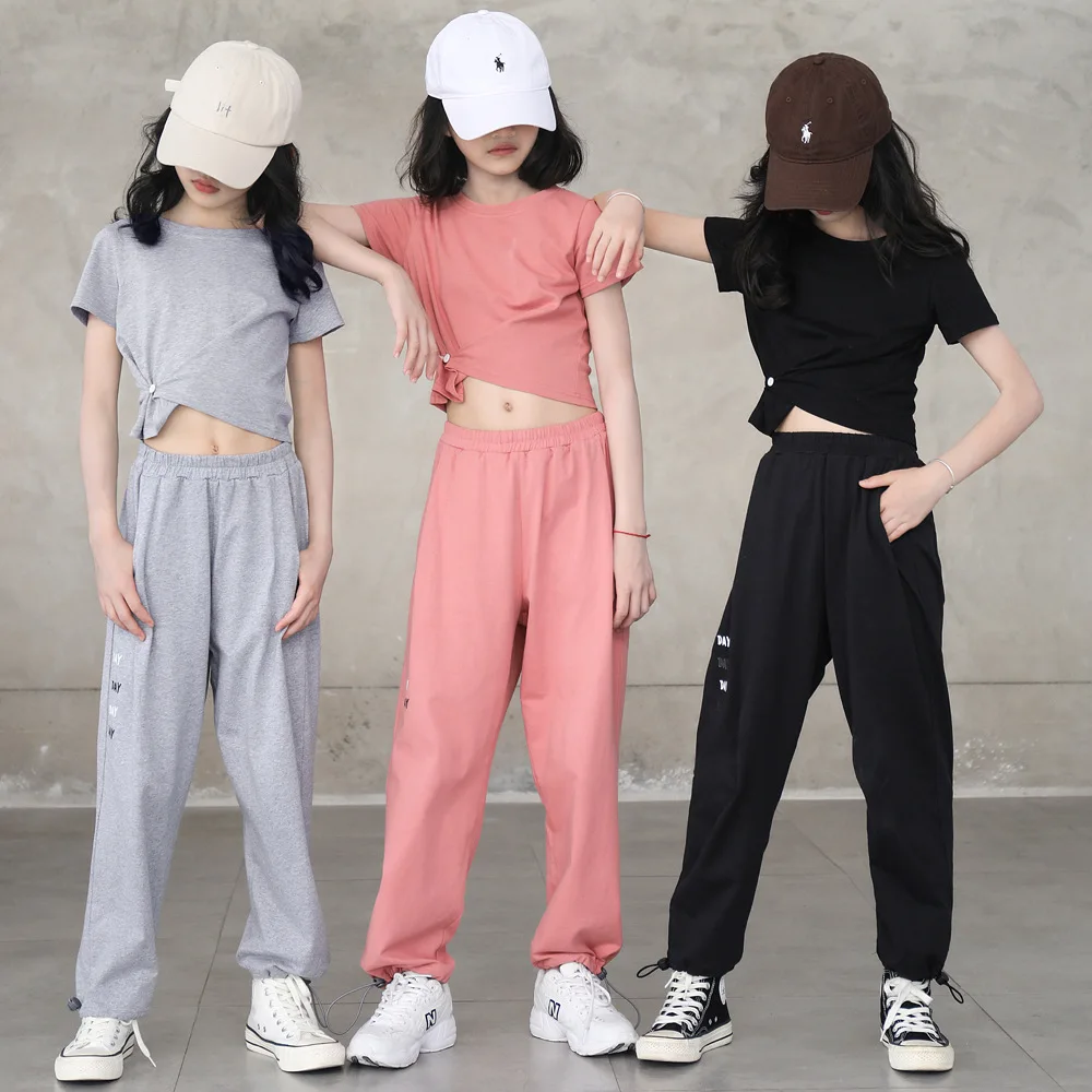 Summer Clothes for Teens Fashion O-neck Short Sleeve T-shirt Sports Pants 2pcs Girls Sets Loose Kids Tracksuit 2 Ways To Wear
Summer Clothes for Teens Fashion O-neck Short Sleeve T-shirt Sports Pants 2pcs Girls Sets Loose Kids Tracksuit 2 Ways To Wear
