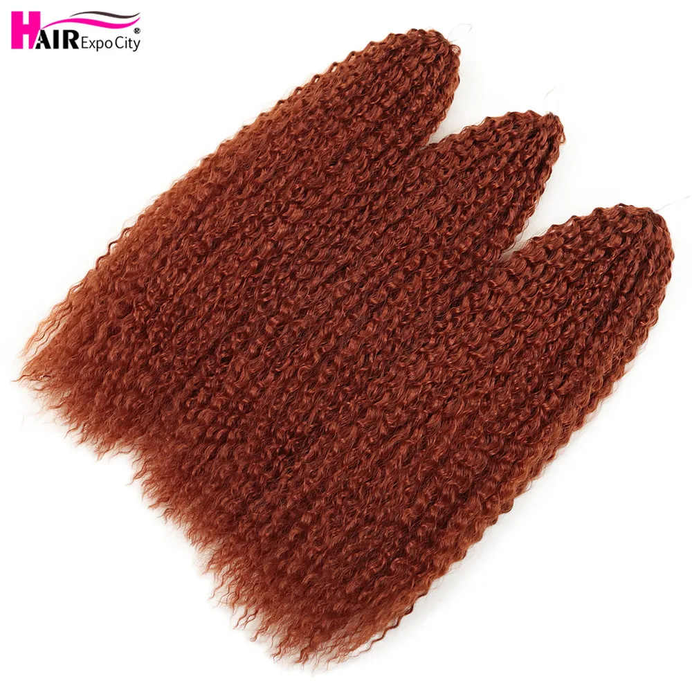 

20-28 Inch Afro Kinky Twist Crochet Braids Hair Ombre Braiding Hair Extensions Marly Hair For Women Brown 613 Hair Expo City