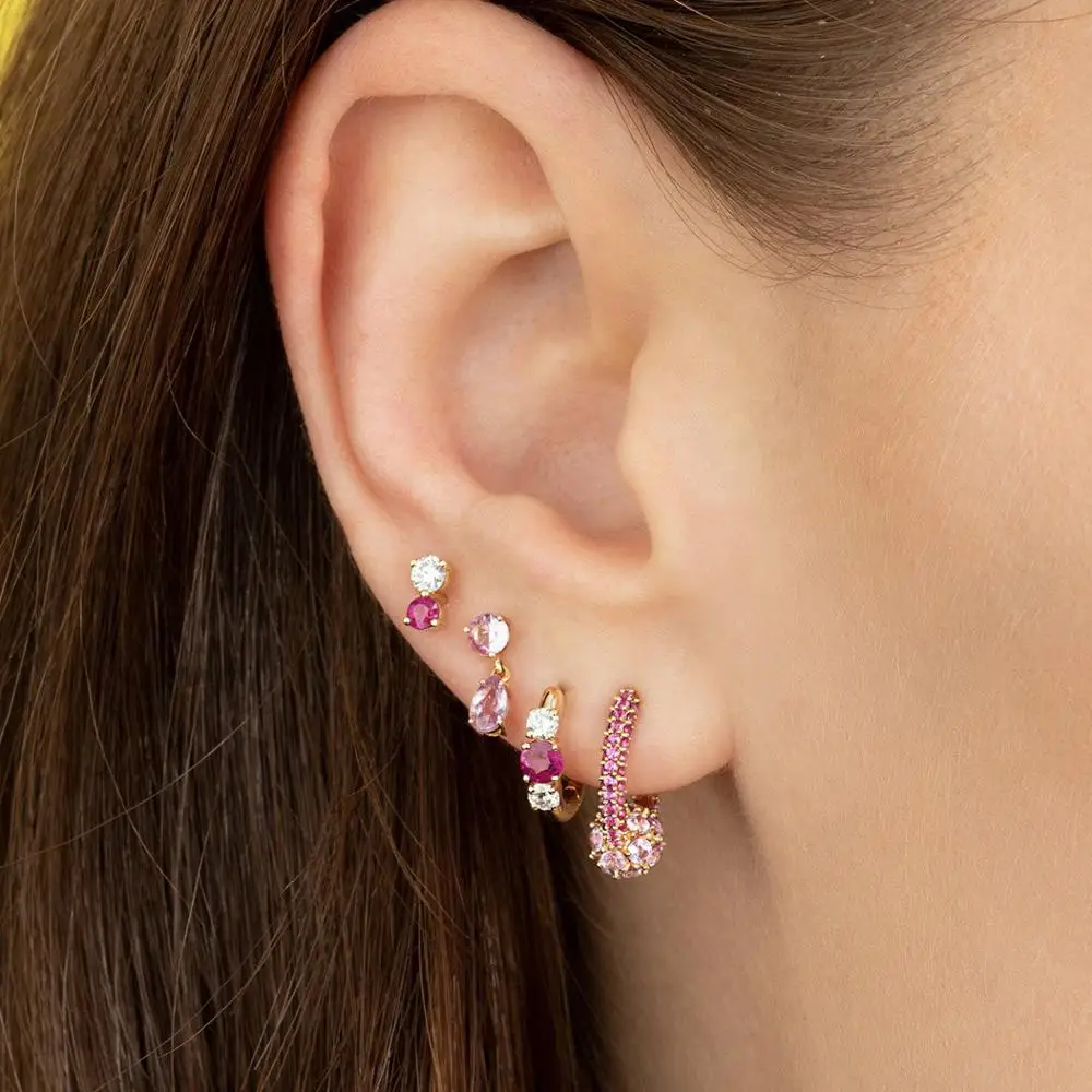 gold white green red 3 colors cubic zirconia cz ball small hoop earring 2020 new women jewelry
gold white green red 3 colors cubic zirconia cz ball small hoop earring 2020 new women jewelry