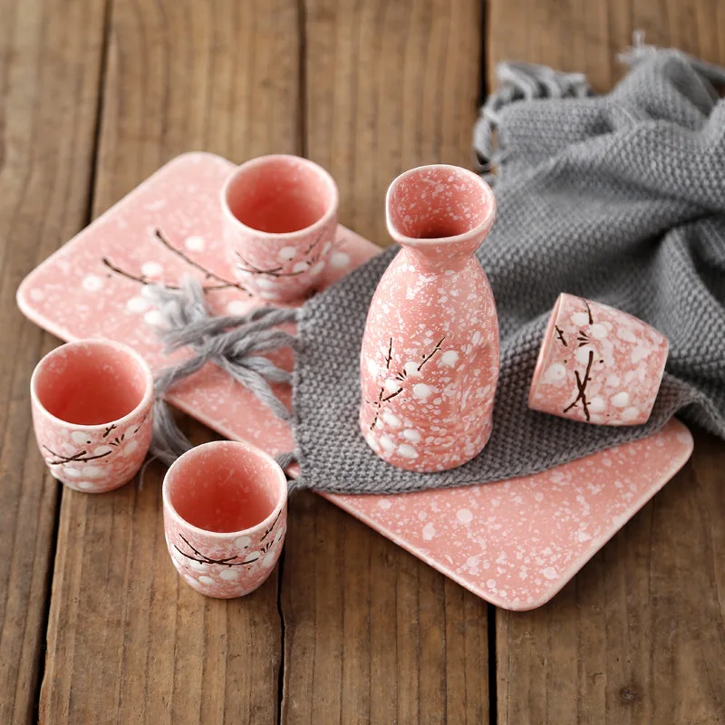 Japanese Style Sake Pot Ceramic Wine Set Retro Creative Home Restaurant Sake Cup Warm Wine Pot Ustensiles Bar Drinkware BC50JJ
Japanese Style Sake Pot Ceramic Wine Set Retro Creative Home Restaurant Sake Cup Warm Wine Pot Ustensiles Bar Drinkware BC50JJ