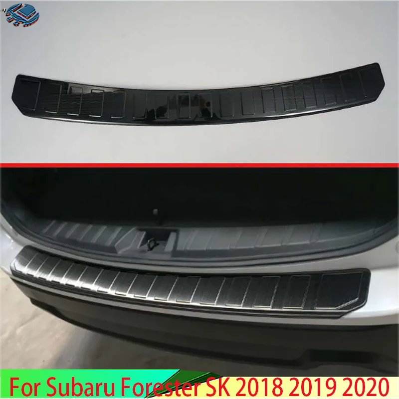 Защита заднего бампера для Subaru Forester SK 2018, 2019, нержавеющая сталь, черный титан
Защита заднего бампера для Subaru Forester SK 2018, 2019, нержавеющая сталь, черный титан