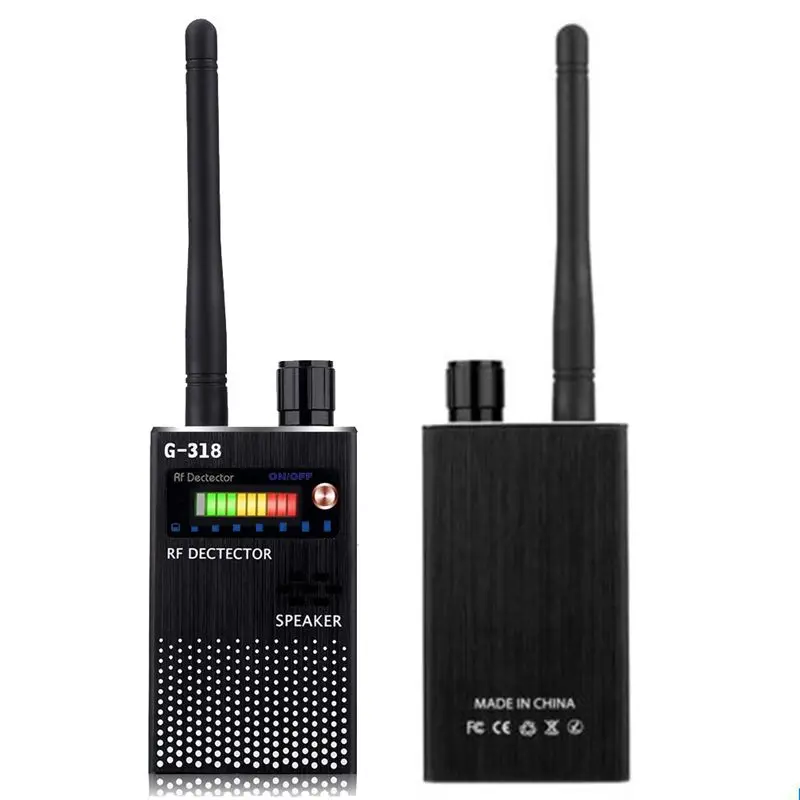 1MHz-8000MHz Radio Frequency Detection Device Anti-Spy Wireless RF Signal Detector GSM Camera Finder
1MHz-8000MHz Radio Frequency Detection Device Anti-Spy Wireless RF Signal Detector GSM Camera Finder