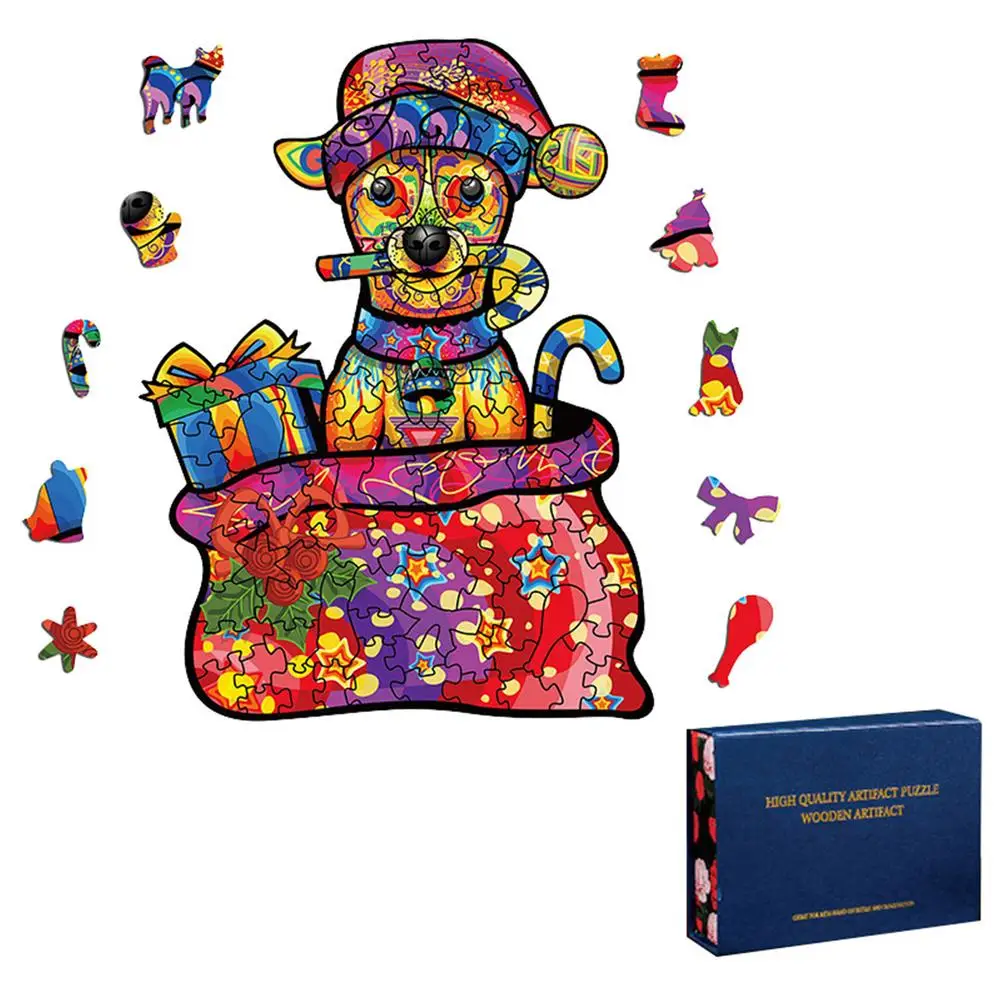 Christmas Wooden Jigsaw Puzzles Christmas Images Cat Bear Owl And Dog Christmas Puzzle Toys Ideal For Christmas Presents &
Christmas Wooden Jigsaw Puzzles Christmas Images Cat Bear Owl And Dog Christmas Puzzle Toys Ideal For Christmas Presents &