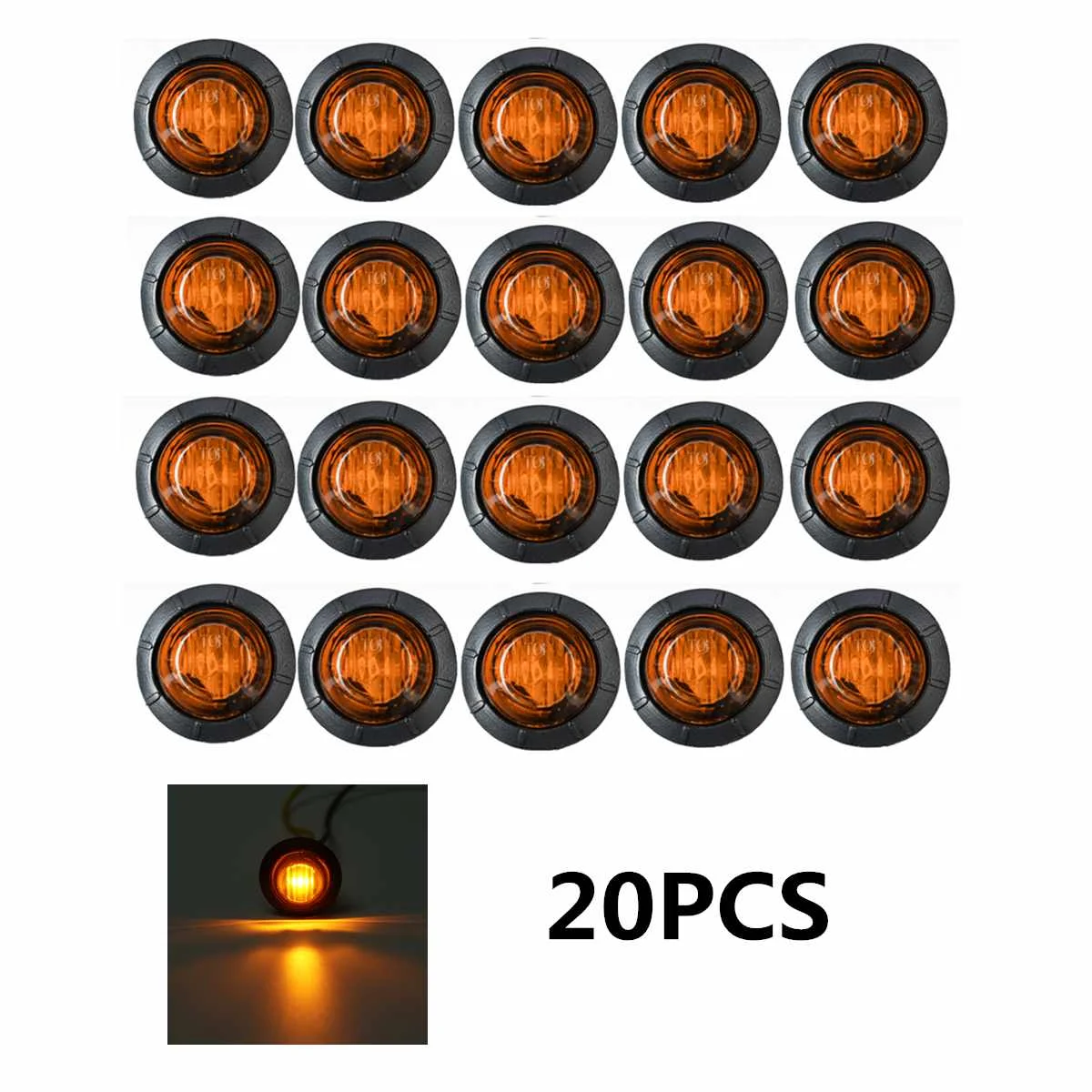 20 шт. Водонепроницаемый 24 В светодиодный круглый прицеп боковые габаритные огни Задний габаритный фонарь грузовики трактора сигнальная ла...
20 шт. Водонепроницаемый 24 В светодиодный круглый прицеп боковые габаритные огни Задний габаритный фонарь грузовики трактора сигнальная ла...