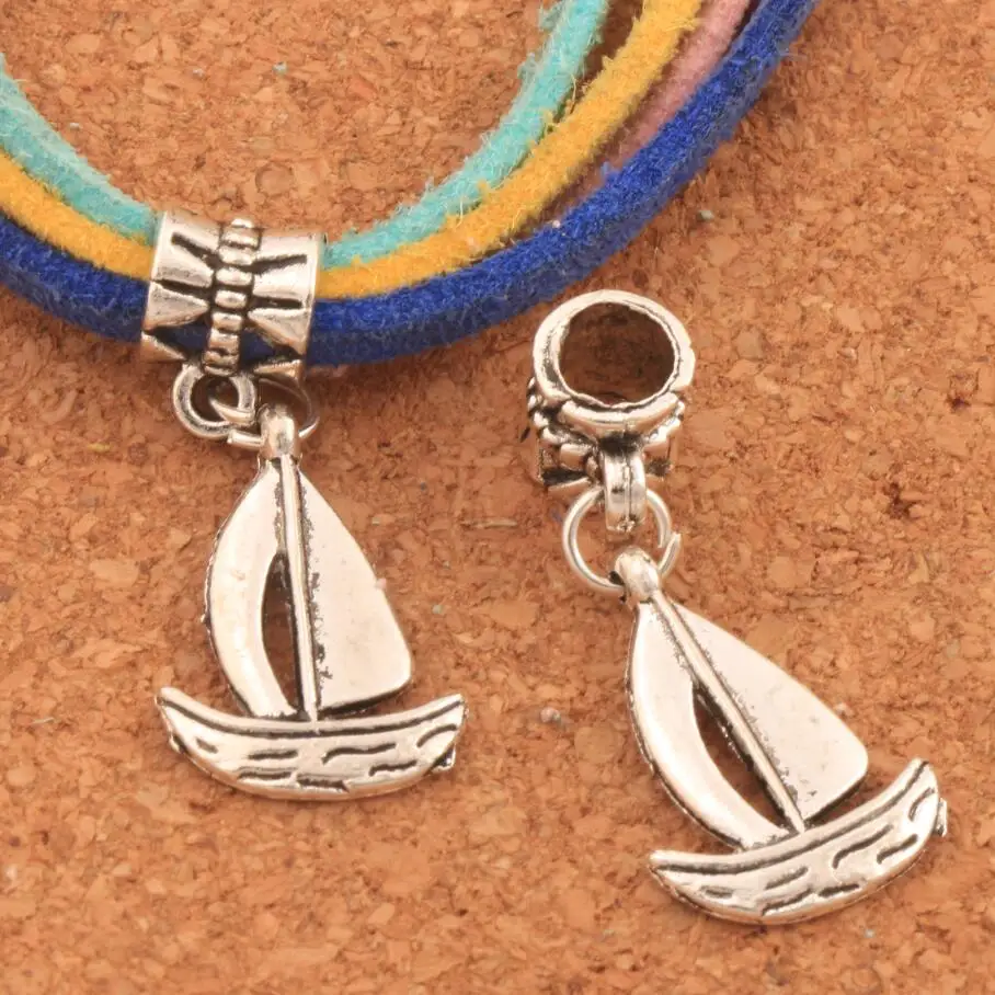 Sailing Boat Big Hole Beads 13x29mm 100PCS zinc alloy Dangle Fit European Bracelets B006
Sailing Boat Big Hole Beads 13x29mm 100PCS zinc alloy Dangle Fit European Bracelets B006