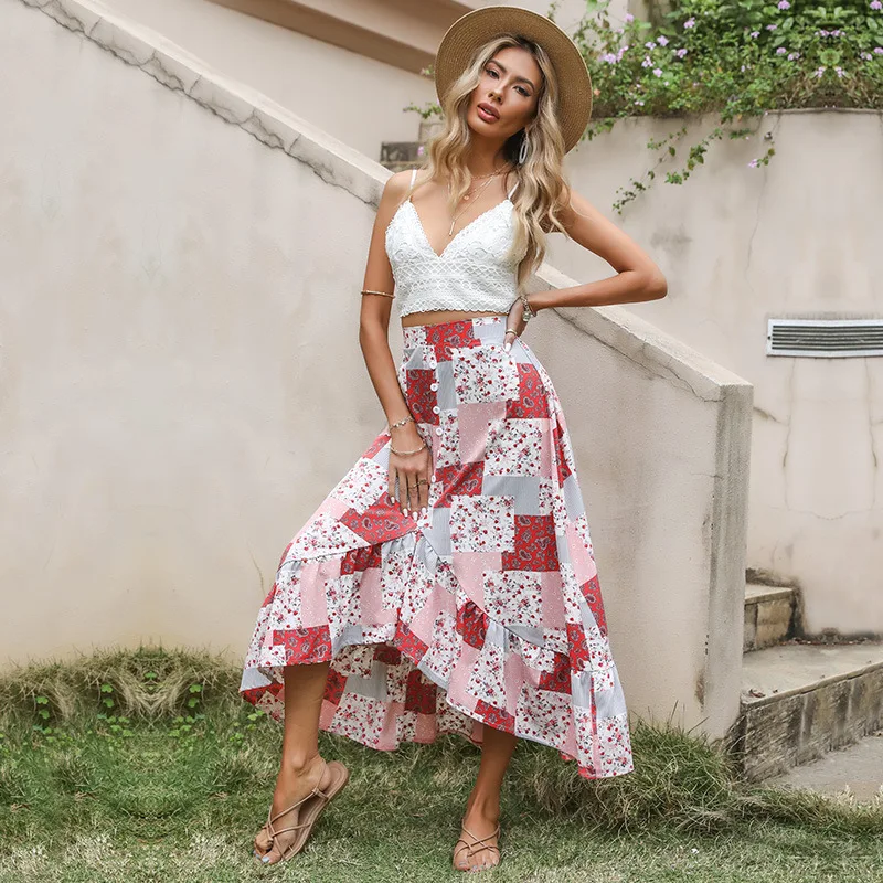 Real Time Spot Amazon Cross Border 2021 Summer New European and American Chiffon Long Skirt National Wind Print Skirt
Real Time Spot Amazon Cross Border 2021 Summer New European and American Chiffon Long Skirt National Wind Print Skirt