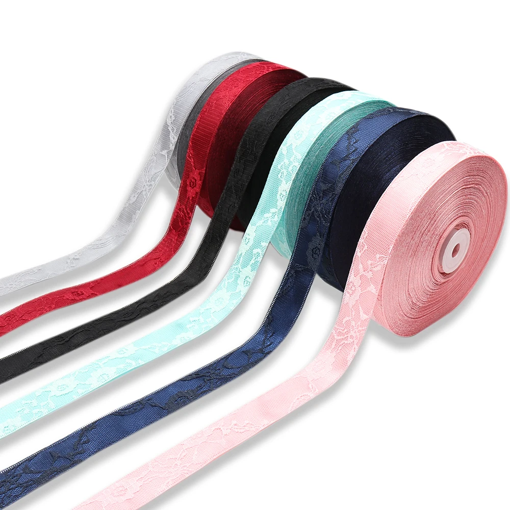 IBOWS 5yards 1" 25mm Lace Ribbon Handmade Crafts Tape for DIY Hair Accessories Materials Decoration Ribbon Gift Wrapping
IBOWS 5yards 1" 25mm Lace Ribbon Handmade Crafts Tape for DIY Hair Accessories Materials Decoration Ribbon Gift Wrapping