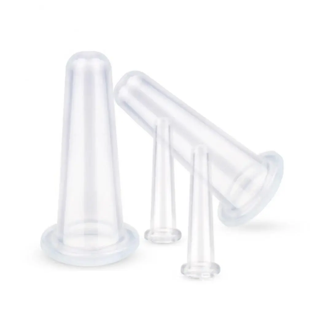 4 Pieces/set Of Silicone Suction Cup Vacuum Facial Massage Cup Durable Practical Silicone Massage Cup
4 Pieces/set Of Silicone Suction Cup Vacuum Facial Massage Cup Durable Practical Silicone Massage Cup