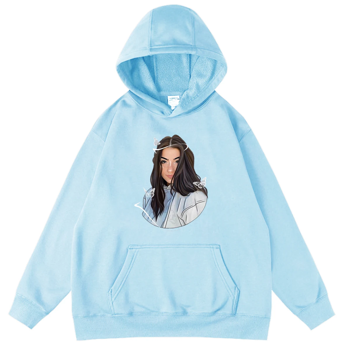 Charli Damelio Men's Sweatshirts Loose Oversized Hoodie Men Fleece Hoodies Hot Social Media Street Hooded Unisex Hoodies Hoodey
Charli Damelio Men's Sweatshirts Loose Oversized Hoodie Men Fleece Hoodies Hot Social Media Street Hooded Unisex Hoodies Hoodey