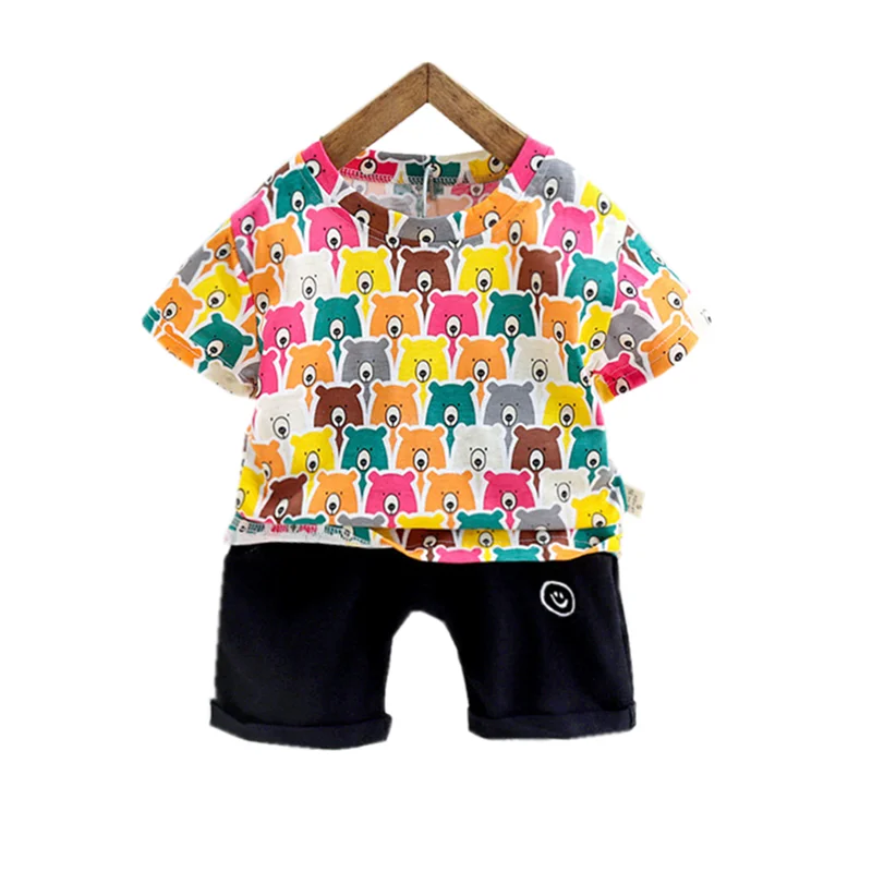 New Summer Baby Girl Clothes Children Boys Cotton Cartoon T Shirt Shorts 2Pcs/sets Toddler Fashion Costume Infant Kids Tracksuit
New Summer Baby Girl Clothes Children Boys Cotton Cartoon T Shirt Shorts 2Pcs/sets Toddler Fashion Costume Infant Kids Tracksuit