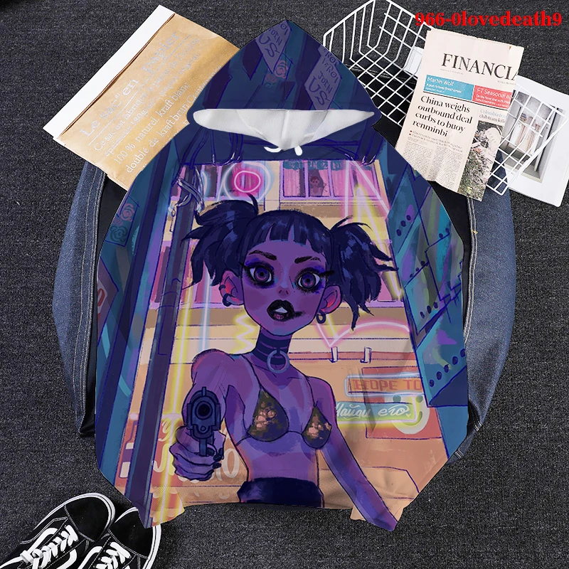 Love Death Robots Hip Hop Streetwear Sweatshirt Hoddies for Teens Oversized Crewneck Sweatshirt 3d Thin Pullover Hooded Hoodies 
Love Death Robots Hip Hop Streetwear Sweatshirt Hoddies for Teens Oversized Crewneck Sweatshirt 3d Thin Pullover Hooded Hoodies