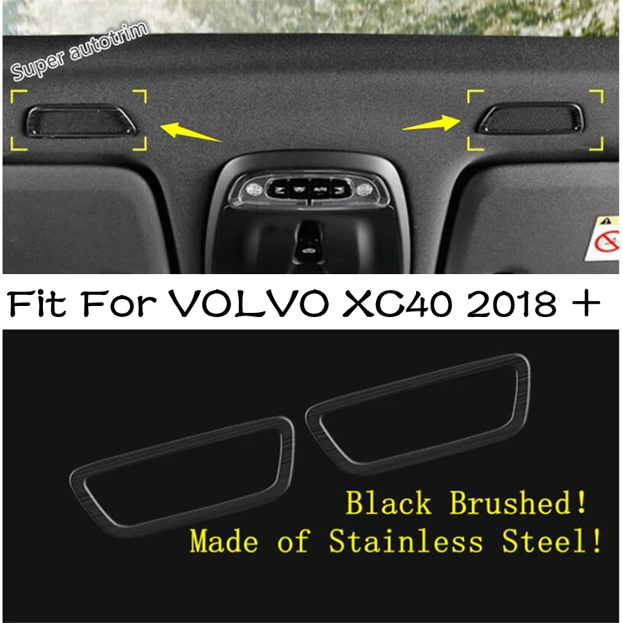 Stainless Steel Front Roof Stereo Speaker Audio Loudspeaker Sound Cover Trim Fit For VOLVO XC40 2018 - 2022 Accessories Interior
Stainless Steel Front Roof Stereo Speaker Audio Loudspeaker Sound Cover Trim Fit For VOLVO XC40 2018 - 2022 Accessories Interior