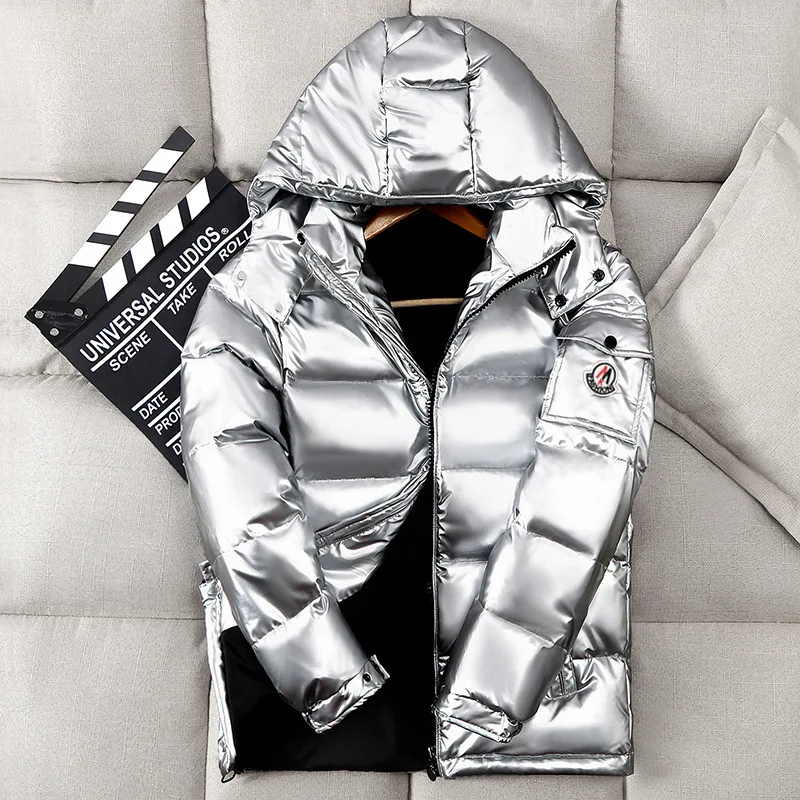 Glossy down jacket men's new white duck down Korean version of self-cultivation thickened warmth couples men's and women's winte
Glossy down jacket men's new white duck down Korean version of self-cultivation thickened warmth couples men's and women's winte