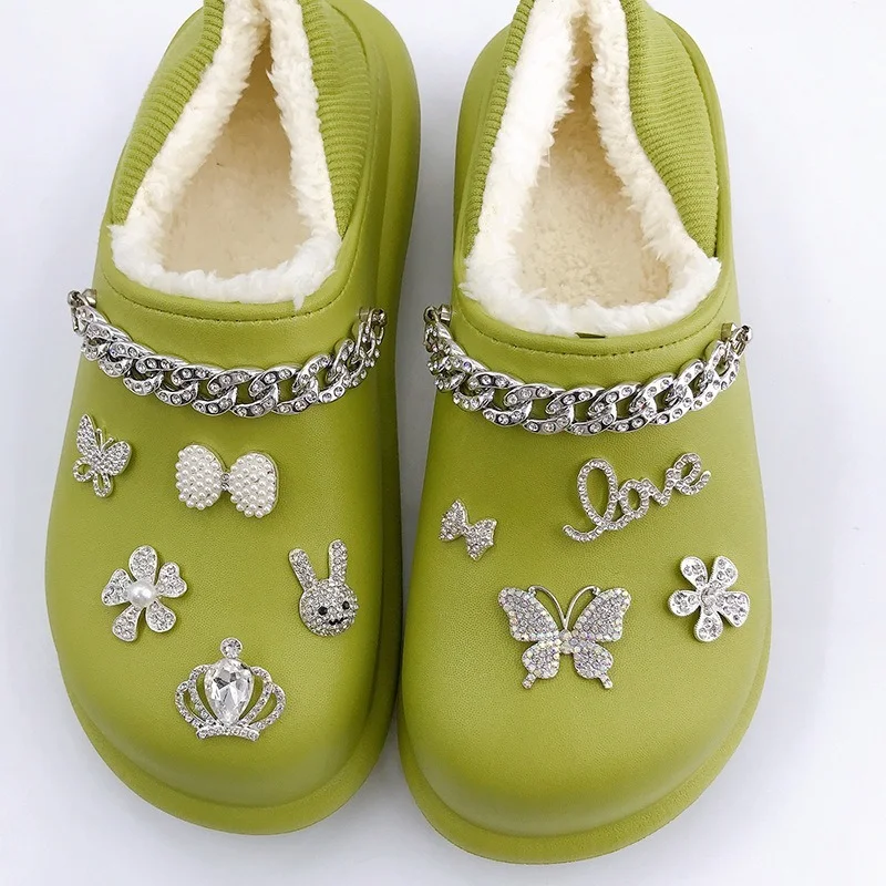 Роскошные Подвески Стразы для обуви Crocs, серебристые Подвески «сделай сам», милые дизайнерские стильные женские сабо, аксессуары для обуви, ...
Роскошные Подвески Стразы для обуви Crocs, серебристые Подвески «сделай сам», милые дизайнерские стильные женские сабо, аксессуары для обуви, ...