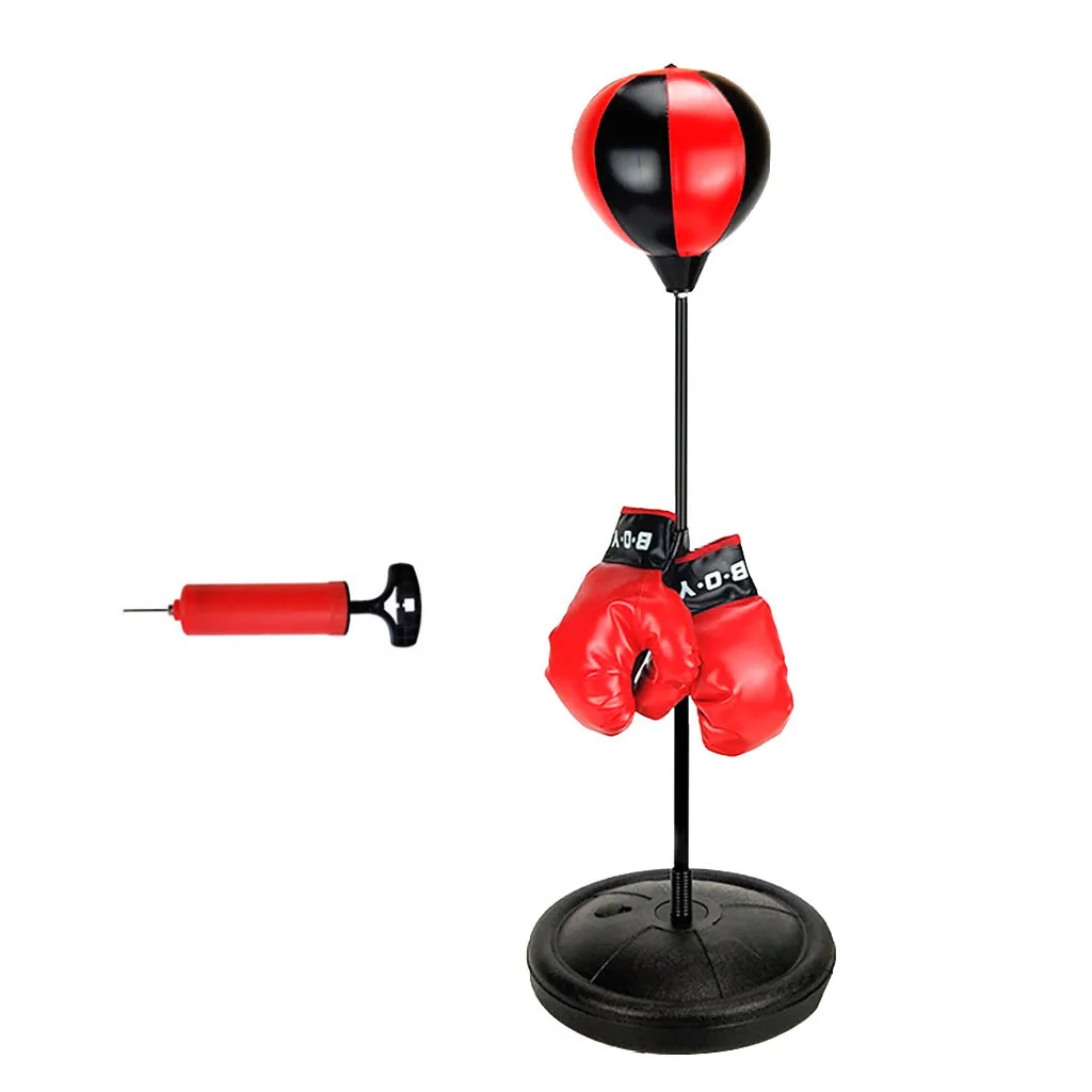 Kids Boxing Gloves Kit Punching Bag Decompression Sandbag Toy Set Training Kids Equipment Indoor Toy Children Fun Playing Game
Kids Boxing Gloves Kit Punching Bag Decompression Sandbag Toy Set Training Kids Equipment Indoor Toy Children Fun Playing Game