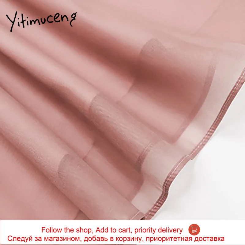 Yitimuceng Bow Lace Up Blouse Women Sweet Shirts O-Neck Long Sleeve Straight Solid 2021 Spring Korean Fashion New Chiffon Tops
Yitimuceng Bow Lace Up Blouse Women Sweet Shirts O-Neck Long Sleeve Straight Solid 2021 Spring Korean Fashion New Chiffon Tops