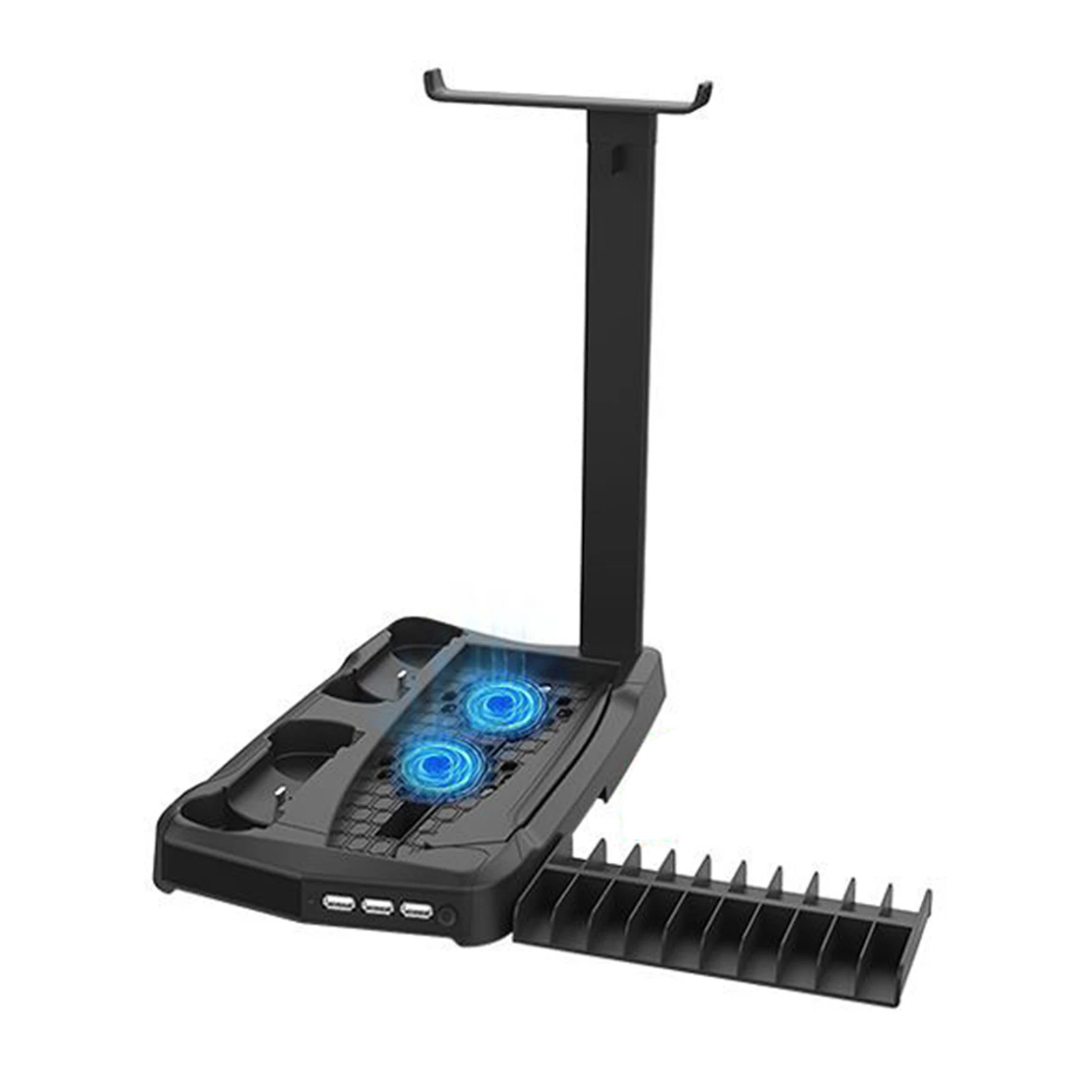 Вертикальная подставка для PS5 с двойным контроллером, охлаждающая подставка для гарнитуры, охлаждающая подставка с вентилятором для SONY ...
Вертикальная подставка для PS5 с двойным контроллером, охлаждающая подставка для гарнитуры, охлаждающая подставка с вентилятором для SONY ...