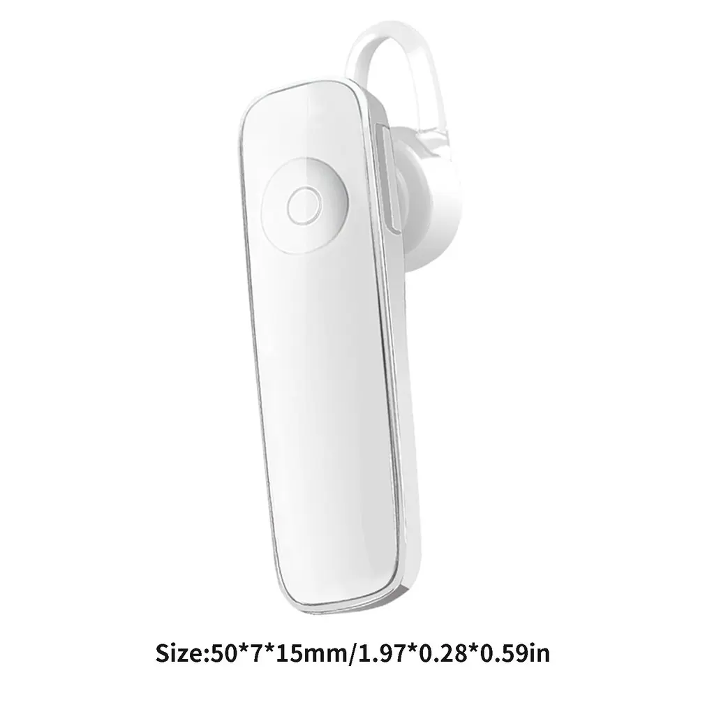 M165 Wireless Bluetooth Earphone In-ear Single Mini Earbud Hands Free Call Stereo Music Headset with Microphone for Smart Phones
M165 Wireless Bluetooth Earphone In-ear Single Mini Earbud Hands Free Call Stereo Music Headset with Microphone for Smart Phones