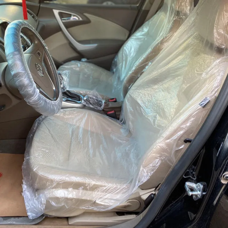 Disposable Plastic Car Seat Covers Protective Covers for Beauty Repair Waterproof Universal 50/100 Pieces
Disposable Plastic Car Seat Covers Protective Covers for Beauty Repair Waterproof Universal 50/100 Pieces