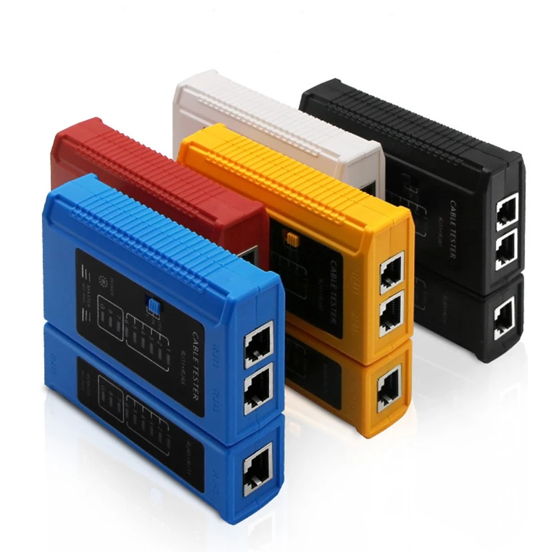 Network Line Tester Network Cable Tester Multifunction Tester Phone Cable Line Checker-1 Set Of RJ45 / RJ11
Network Line Tester Network Cable Tester Multifunction Tester Phone Cable Line Checker-1 Set Of RJ45 / RJ11