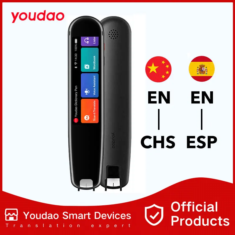 Youdao Dictionary Pen 3 Global Version Translation Pen Electronic Dictionary Scanner For Language Learner Machine With Wifi
Youdao Dictionary Pen 3 Global Version Translation Pen Electronic Dictionary Scanner For Language Learner Machine With Wifi
