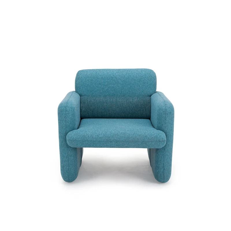 Italian Flannel Lounge Chair Simple Design Modern High-End Single Sofa for Hotel Balcony 
Italian Flannel Lounge Chair Simple Design Modern High-End Single Sofa for Hotel Balcony