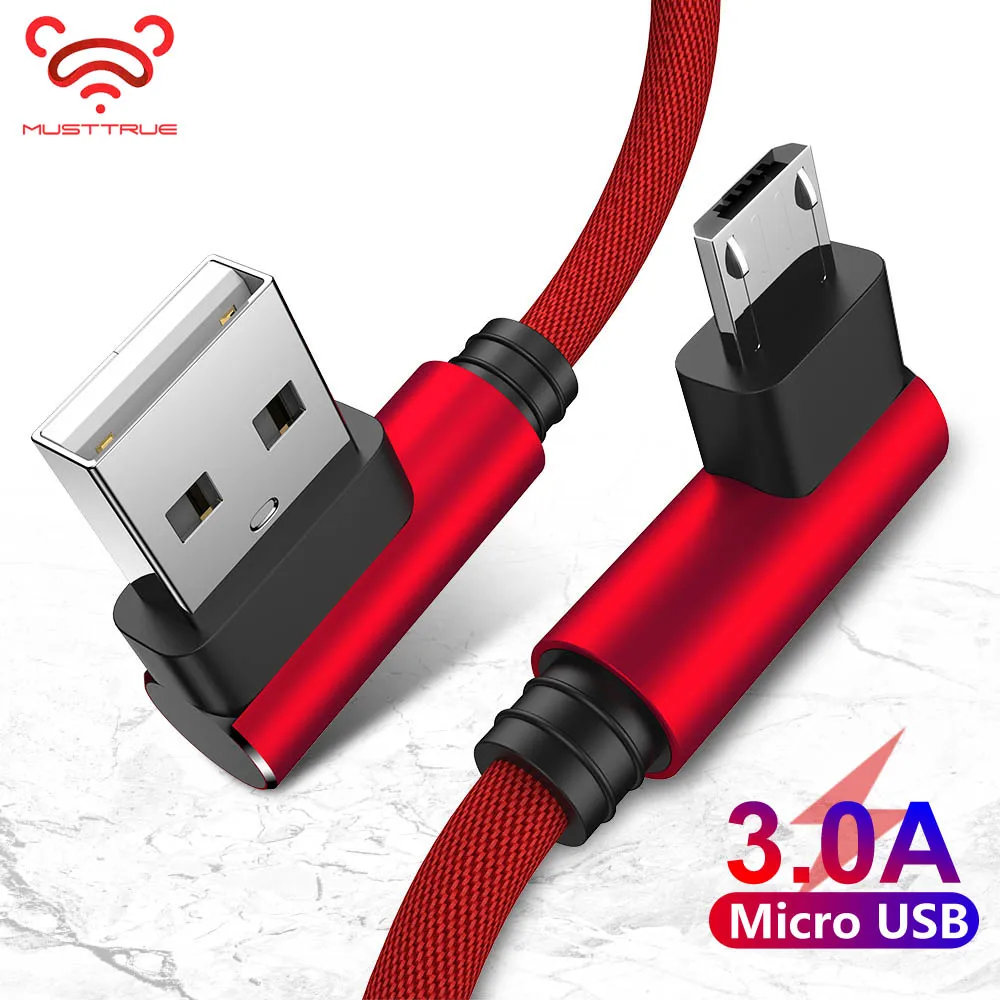 MUSTTRUE mi cro USB кабель для быстрой зарядки кабели Xiaomi x huawei samsung Phone crousb передачи данных
