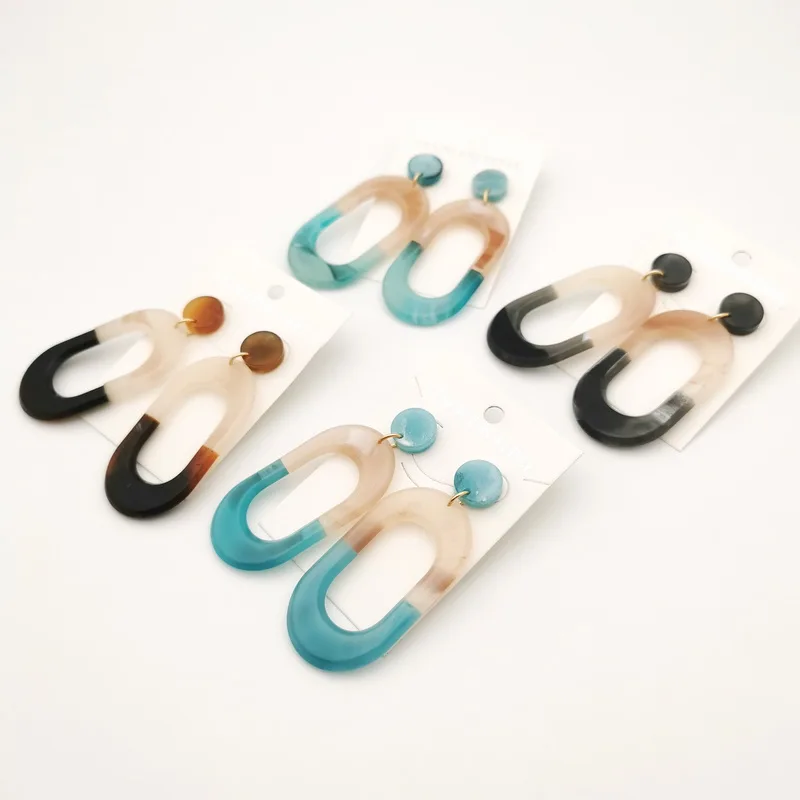 Bohemian oval pendant Acrylic earrings Big tortoise shell earrings long Statement earrings Women fashion Jewelry
Bohemian oval pendant Acrylic earrings Big tortoise shell earrings long Statement earrings Women fashion Jewelry