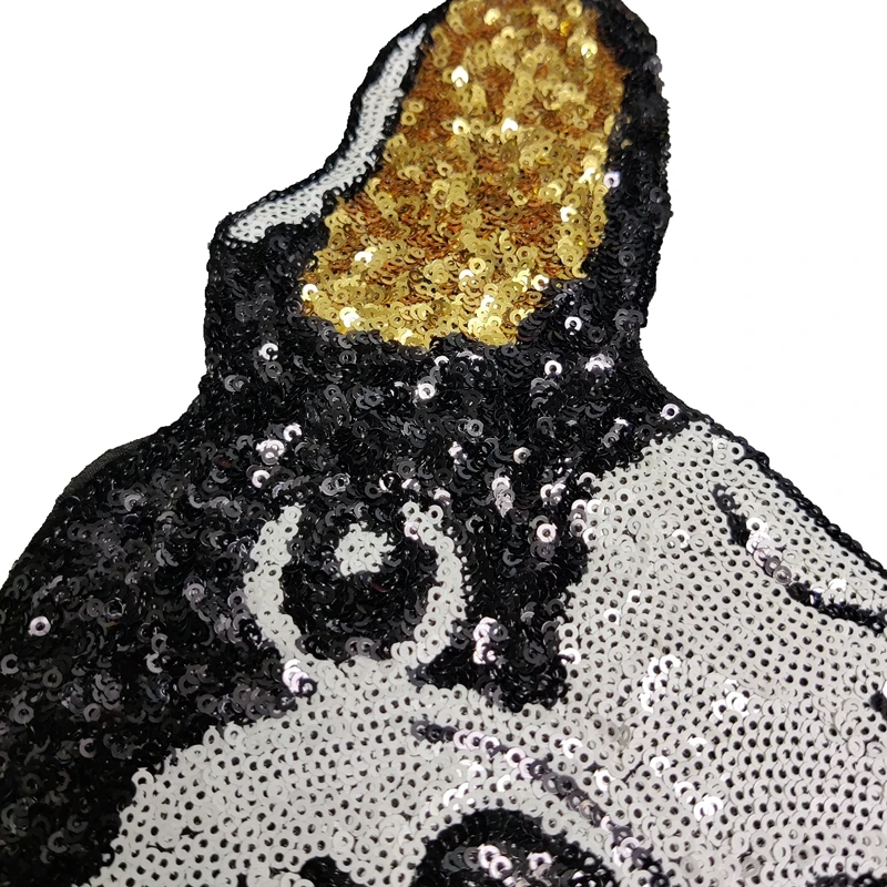3D Dog Sequin Patch Sew on Sticker for Clothes Big Size Applique DIY Accessory Jacket Jeans Stickers Animal Patches for Backpack
3D Dog Sequin Patch Sew on Sticker for Clothes Big Size Applique DIY Accessory Jacket Jeans Stickers Animal Patches for Backpack