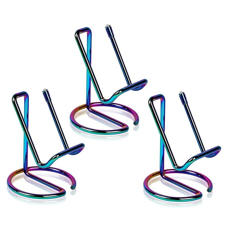 3Pcs Metal Business Card Holder Business Card Display Stand, Stands for Picture, Decorative Plate, Book, Photo
3Pcs Metal Business Card Holder Business Card Display Stand, Stands for Picture, Decorative Plate, Book, Photo