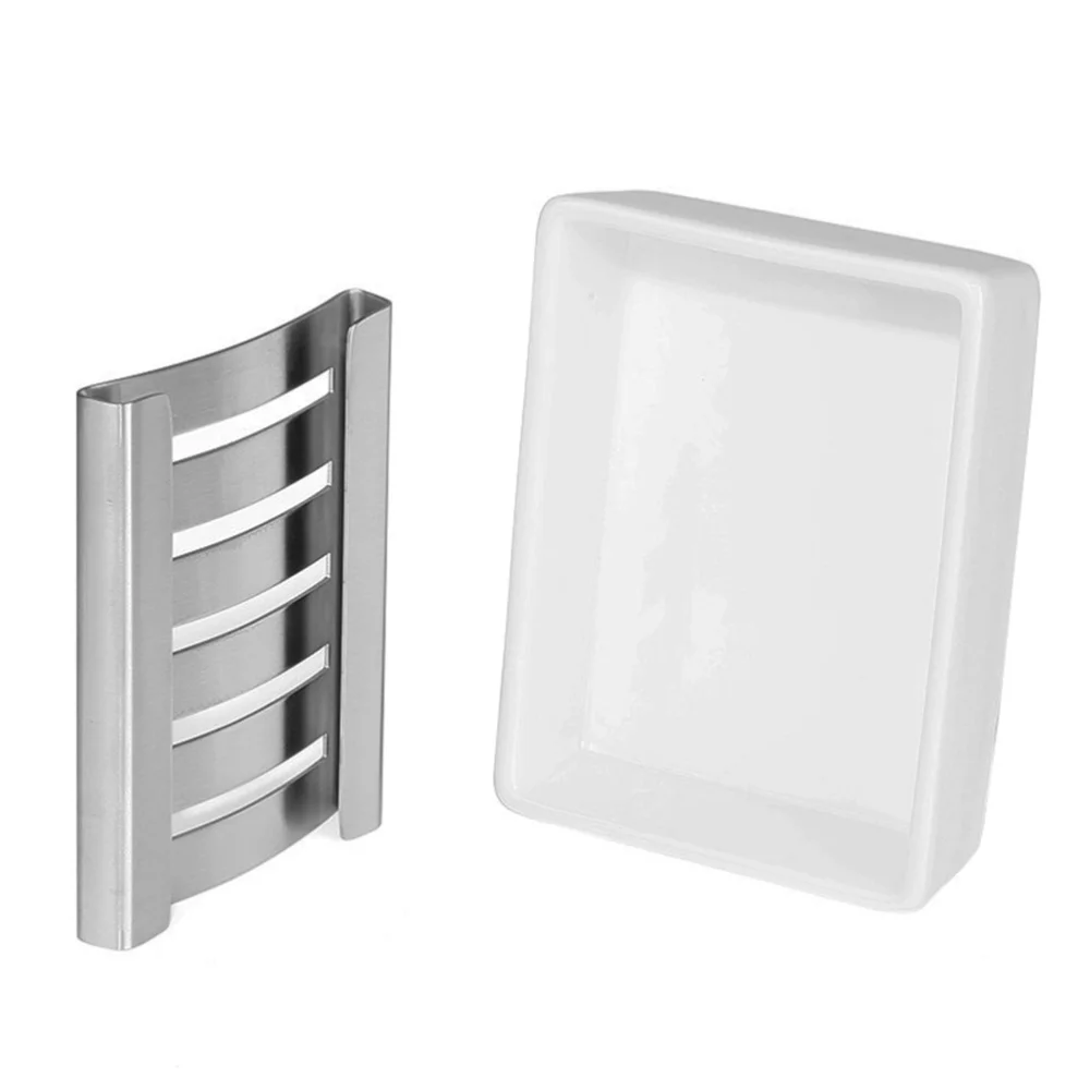 Double Layer Soap Storage Box Useful Soap Tray Creative Soap Stand Bathroom Soap Holder for Home Indoor (White)
Double Layer Soap Storage Box Useful Soap Tray Creative Soap Stand Bathroom Soap Holder for Home Indoor (White)