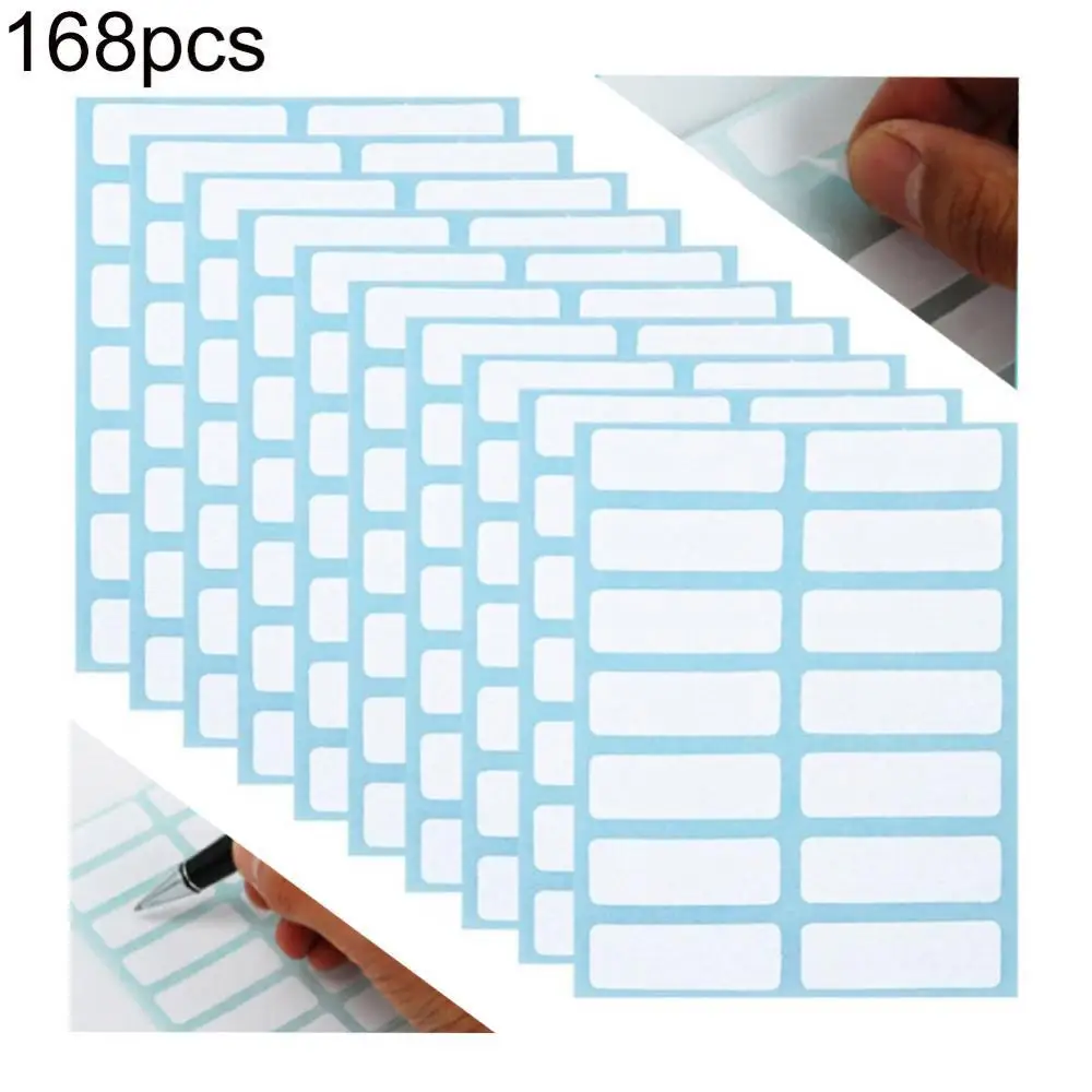 Waterproof 168Pcs Self-adhesive Labels Blank Name Sticker Thermal Labels Sticker Paper Package Labe Supermarket Price Blank Tag
Waterproof 168Pcs Self-adhesive Labels Blank Name Sticker Thermal Labels Sticker Paper Package Labe Supermarket Price Blank Tag