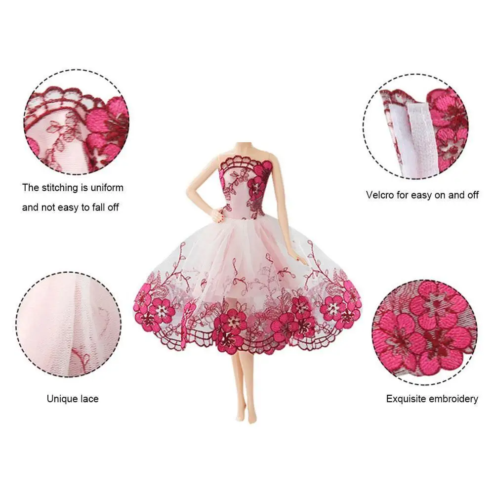Elegant Doll Dresses Lady 5 Colors Little Dress Evening For 1/6 Doll Gift Accessories For Dolls Clothes Dress Toys Doll I8B2
Elegant Doll Dresses Lady 5 Colors Little Dress Evening For 1/6 Doll Gift Accessories For Dolls Clothes Dress Toys Doll I8B2