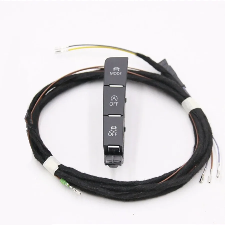 ESP OFF Switch MODE Driving Pattern Model Automatic Start Stop Switch Button Cable Harness Plug For VW Golf 7 MK7 5GG 927 137 E
ESP OFF Switch MODE Driving Pattern Model Automatic Start Stop Switch Button Cable Harness Plug For VW Golf 7 MK7 5GG 927 137 E