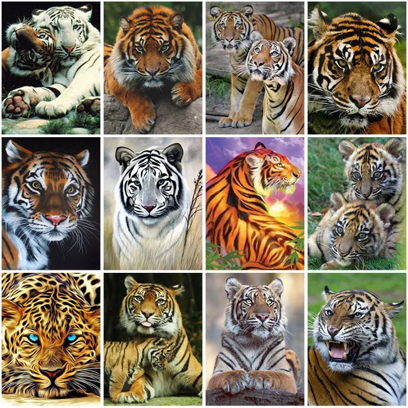 5D DIY Diamond Painting Tiger Full Square Drill Diamond Embroidery Animals Resin Mosaic Cross Stitch Gift Wall Art Home Decor
5D DIY Diamond Painting Tiger Full Square Drill Diamond Embroidery Animals Resin Mosaic Cross Stitch Gift Wall Art Home Decor