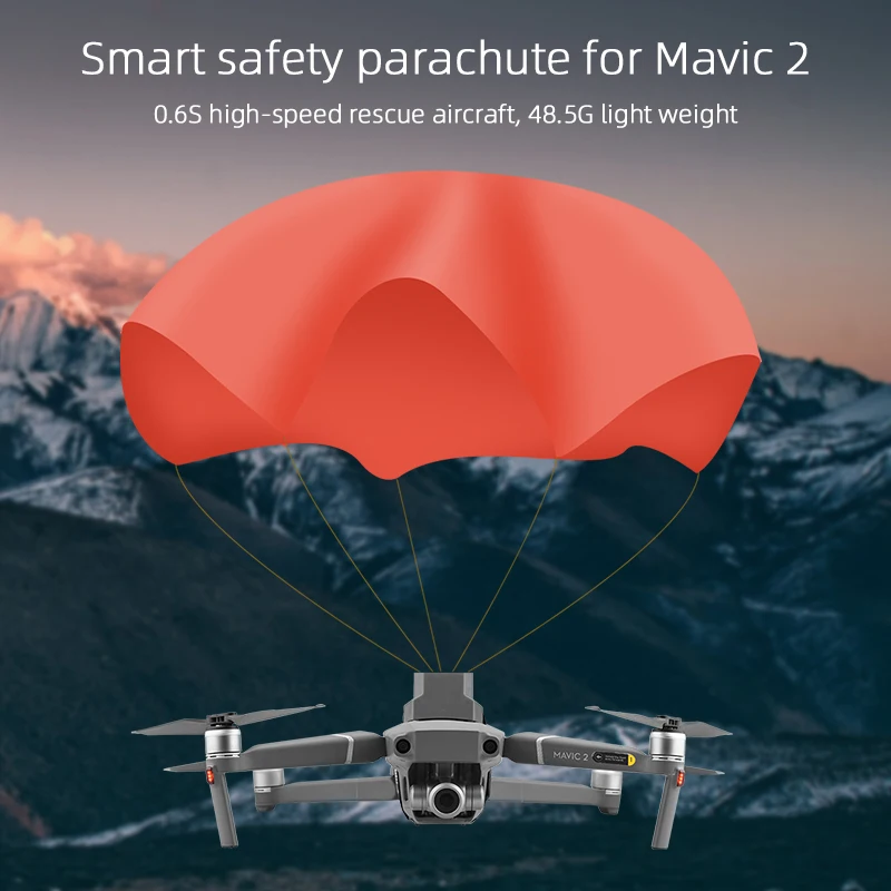 1Set Flight Safety Parachute For DJI Mavic 2 Pro ZOOM Mavic Pro Air Accessories(Three-piece suit)
1Set Flight Safety Parachute For DJI Mavic 2 Pro ZOOM Mavic Pro Air Accessories(Three-piece suit)