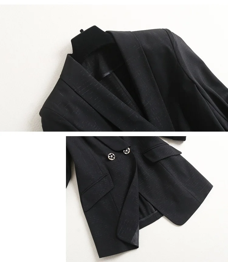 2021 Spring New Arrival High-end Elegant Ladies Three Quarter Sleeve Blazer Jacket Woman's Clothing
2021 Spring New Arrival High-end Elegant Ladies Three Quarter Sleeve Blazer Jacket Woman's Clothing