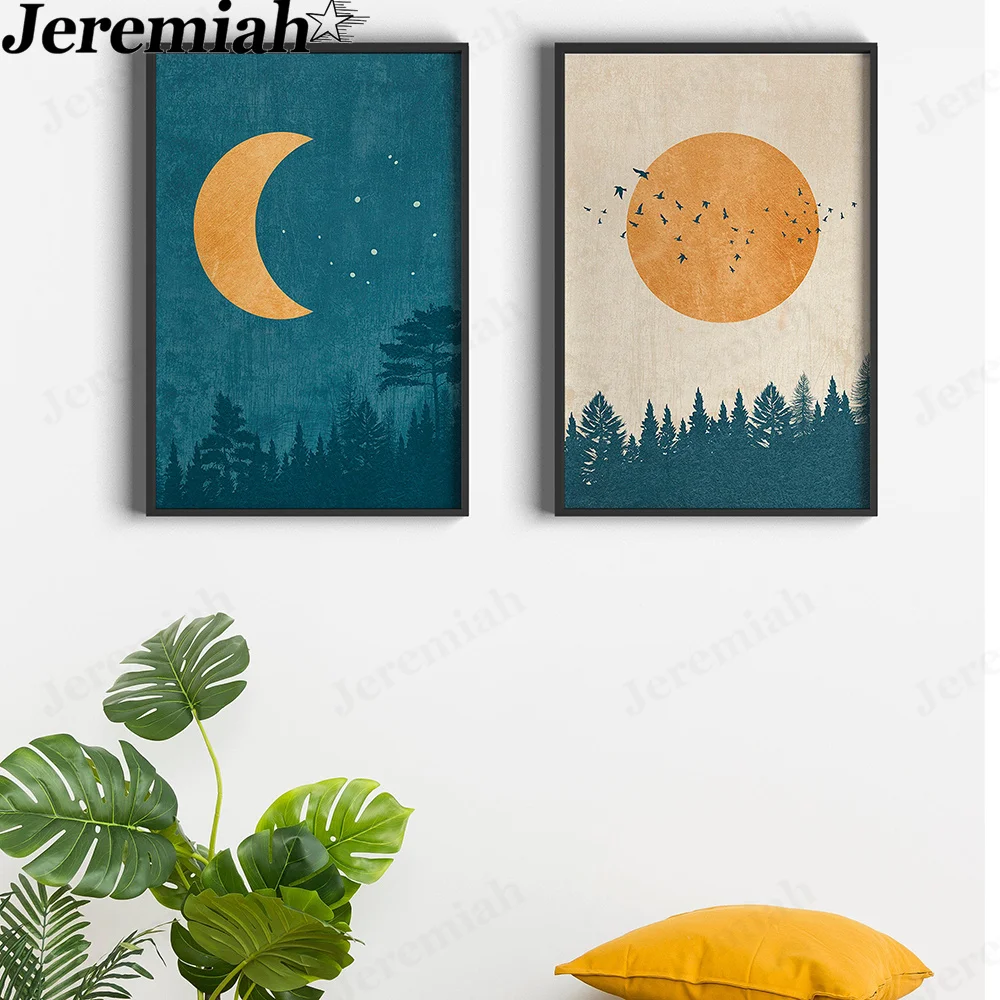 Abstract Moon Sun Canvas Poster Boho Style Landscape Retro Picture Wall Art Nordic Bedroom Home Decoration
Abstract Moon Sun Canvas Poster Boho Style Landscape Retro Picture Wall Art Nordic Bedroom Home Decoration