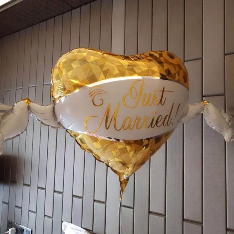 Just Married Foil Balloons Heart Shape Ballon Valentine Day Gifts Wedding Anniversaire Decoration Happy Birthday Party Supplies
Just Married Foil Balloons Heart Shape Ballon Valentine Day Gifts Wedding Anniversaire Decoration Happy Birthday Party Supplies