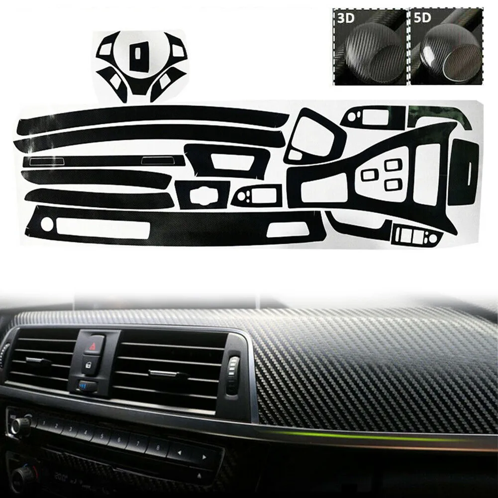 1 Set Car Interior Stickers Decal Trim 5D Carbon Fiber Trim Auto Vinyl Accessories For BMW E90 2005-2012
1 Set Car Interior Stickers Decal Trim 5D Carbon Fiber Trim Auto Vinyl Accessories For BMW E90 2005-2012