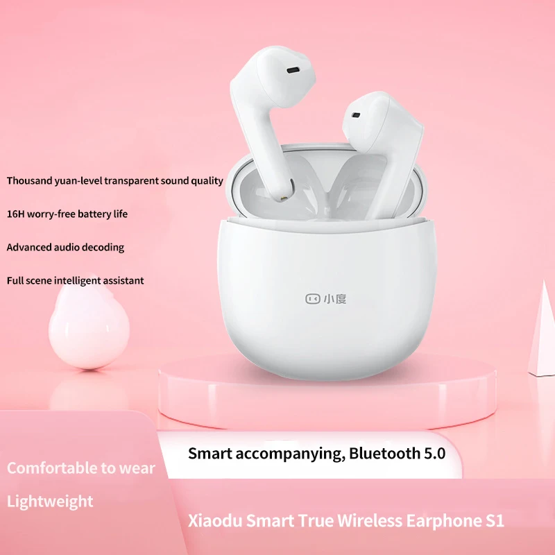 Умные наушники Xiaodu, TWS наушники, беспроводные Bluetooth наушники с поддержкой голосового оповещения, 16 часов автономной работы, IPX4 для Xiaomi Мобиль...
Умные наушники Xiaodu, TWS наушники, беспроводные Bluetooth наушники с поддержкой голосового оповещения, 16 часов автономной работы, IPX4 для Xiaomi Мобиль...