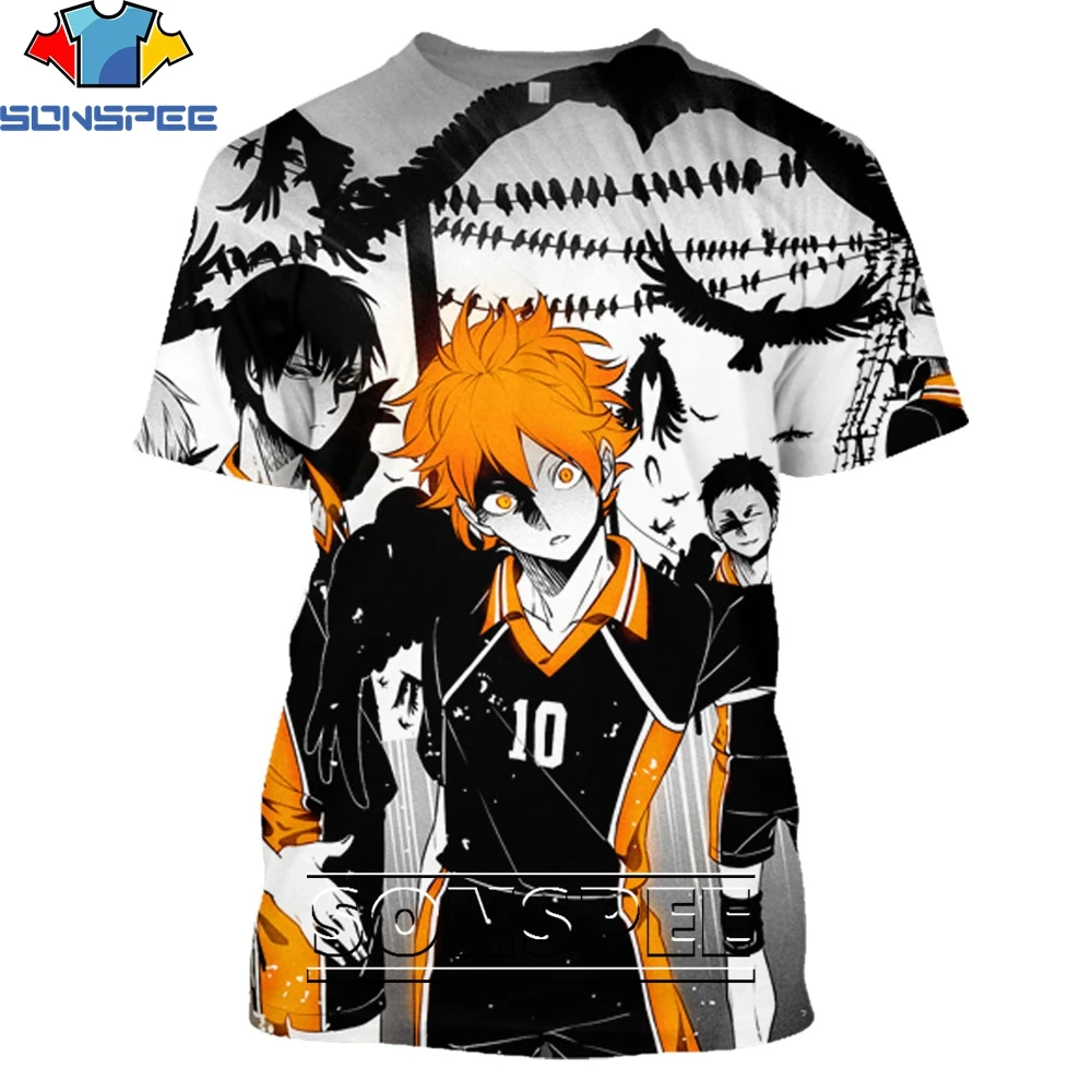SONSPEE Haikyuu Volleyball Boy Anime 3D Men Tshirt Summer Fashion Casual T Shirt Hip Hop Harajuku Streetwear Clothing Top
SONSPEE Haikyuu Volleyball Boy Anime 3D Men Tshirt Summer Fashion Casual T Shirt Hip Hop Harajuku Streetwear Clothing Top