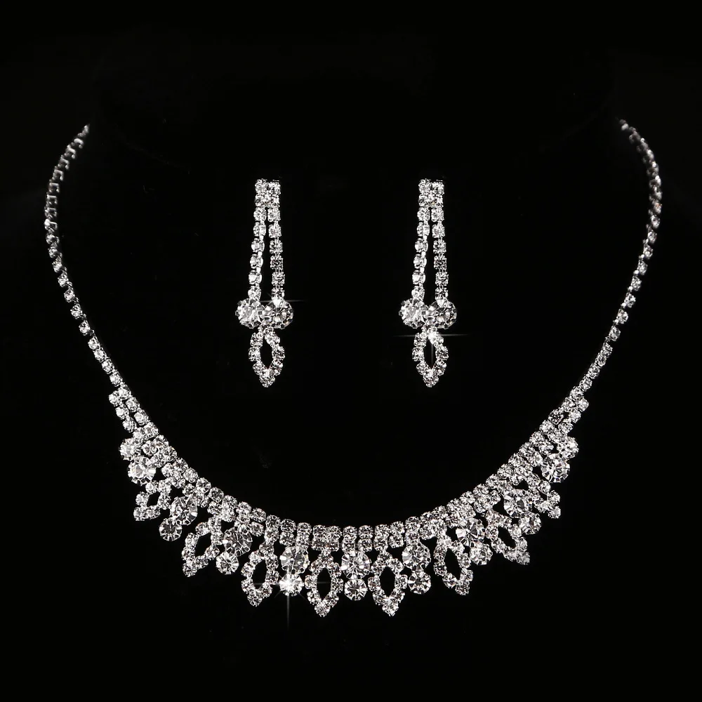 GU127 Fashion Flower Pendant Necklace Earring Set Chain Romantic Bride 2 Piece Set Zircon Wedding Accessories
GU127 Fashion Flower Pendant Necklace Earring Set Chain Romantic Bride 2 Piece Set Zircon Wedding Accessories