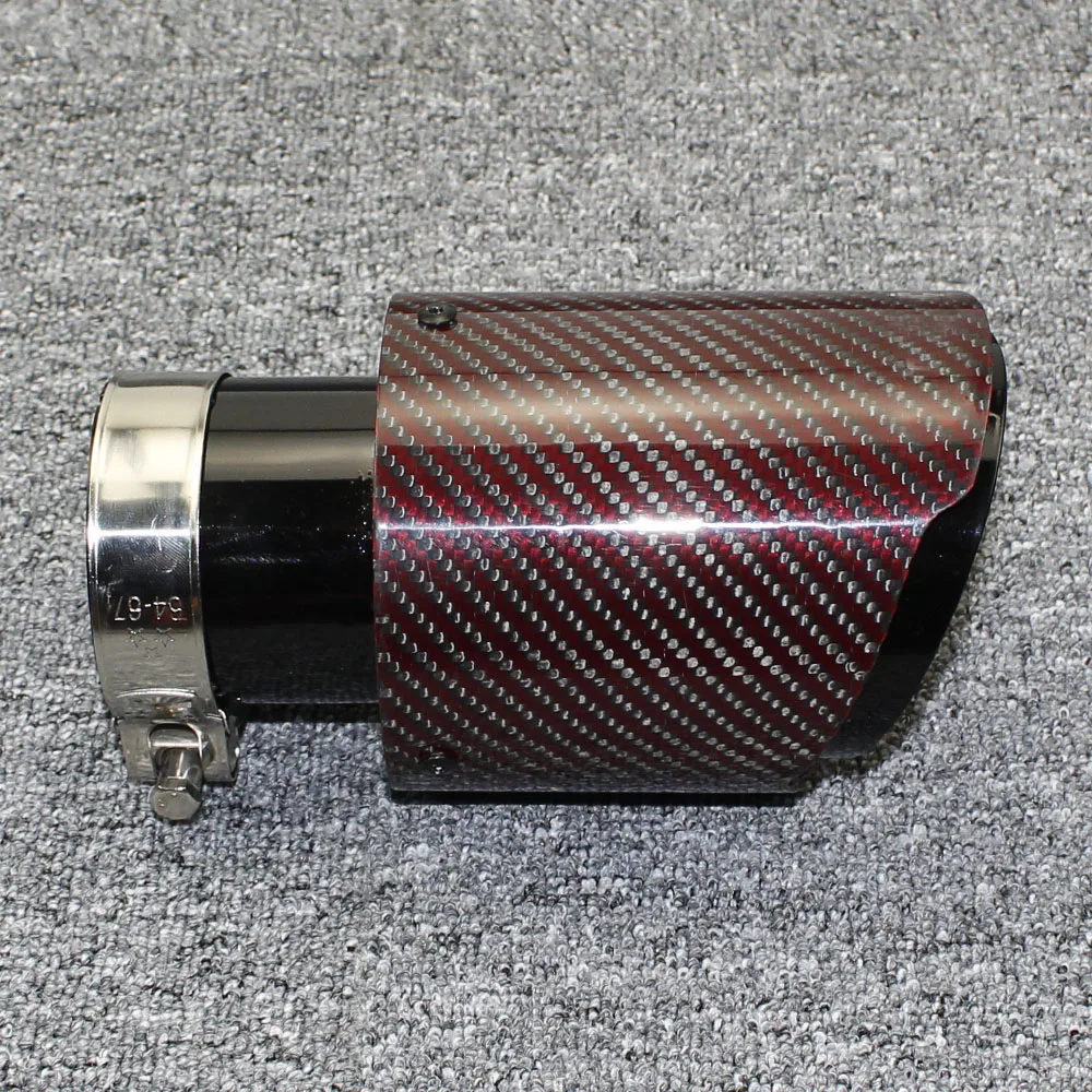 1pcs modified carbon fiber straight mouth gloss red 304 stainless steel grilled black A.K muffler tail pipe car tail mouth
1pcs modified carbon fiber straight mouth gloss red 304 stainless steel grilled black A.K muffler tail pipe car tail mouth