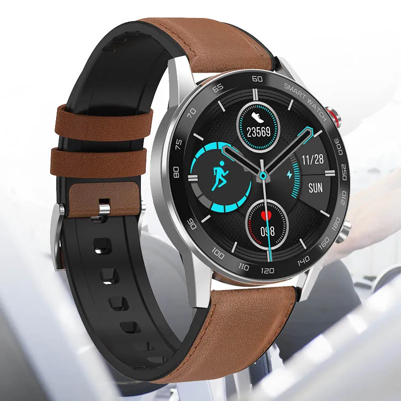Smart Watch IP68 Waterproof ECG Bluetooth Call Blood Pressure Heart Rate Music Control Fitness Tracker Smartwatch Android IOS
Smart Watch IP68 Waterproof ECG Bluetooth Call Blood Pressure Heart Rate Music Control Fitness Tracker Smartwatch Android IOS